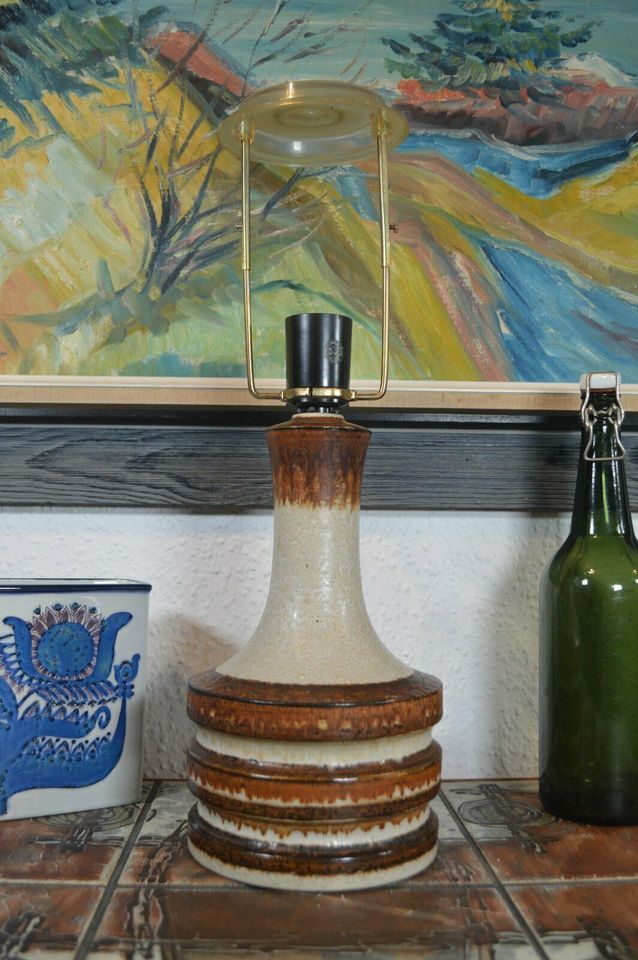 Moderne Axella Keramik Dänemark Lampe Aksel Larsen Danish Design
