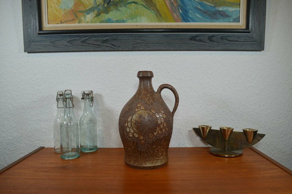 Mette Lokke Stiil Denmark Studiokeramik Vase 1970s Brutalismus Danish Design