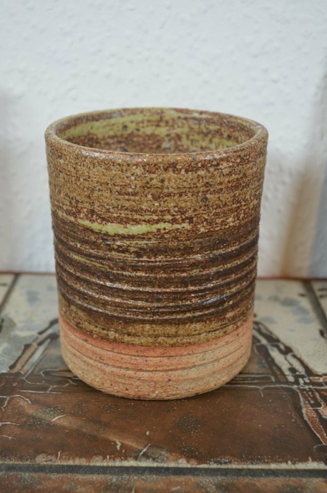 Tue Poulsen Becher Modern Art Studiokeramik Brutalist 1960's Danish Design