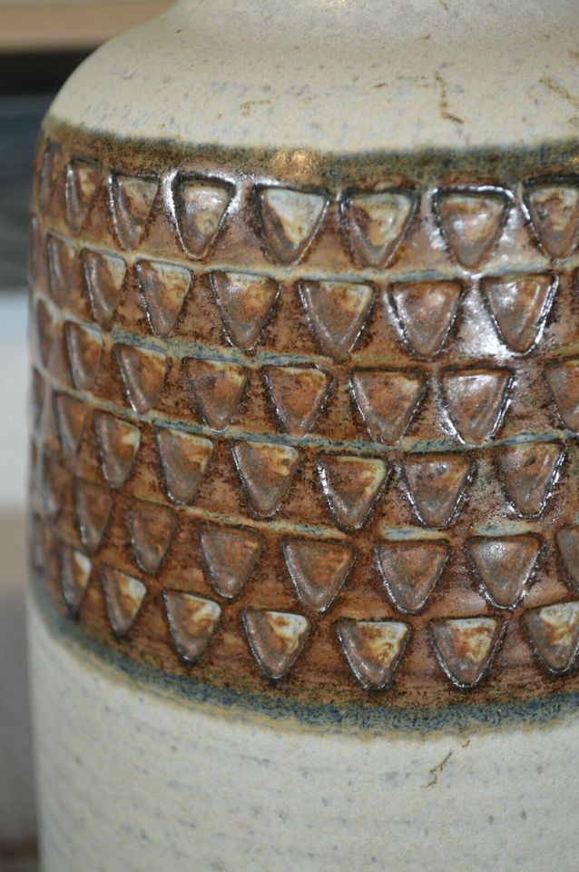 Stor Søholm Keramik Danmark bordlampe Einar Johansen 1960'ernes dansk design
