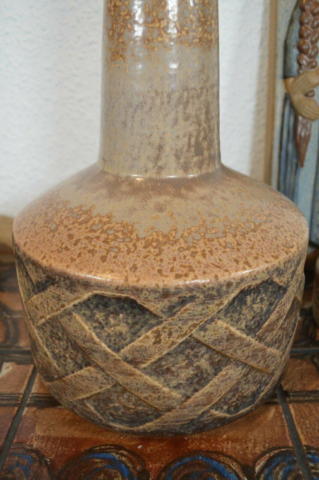 Stor Søholm Bornholm Keramik Gulvlampe Danmark 1960'erne Dansk Design