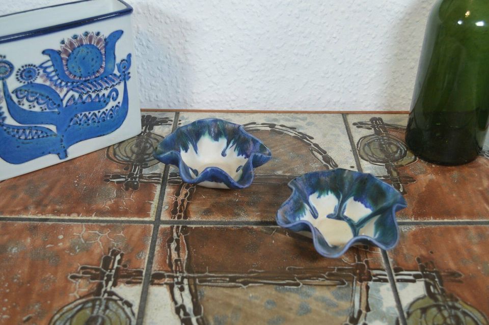 Britta Jespersgaard Thyholm Denmark Kerzenhalter Studiokeramik 1980s Danish Design