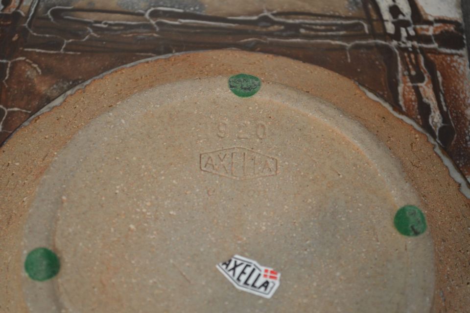 Axella Stentoj Schale Aksel Larsen 1970s Brutalist Danish Design