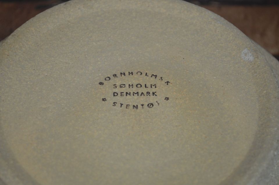 Vintage Søholm Stentøj Keramik Schale Haico Nitzsche 1970s Danish Modern Design