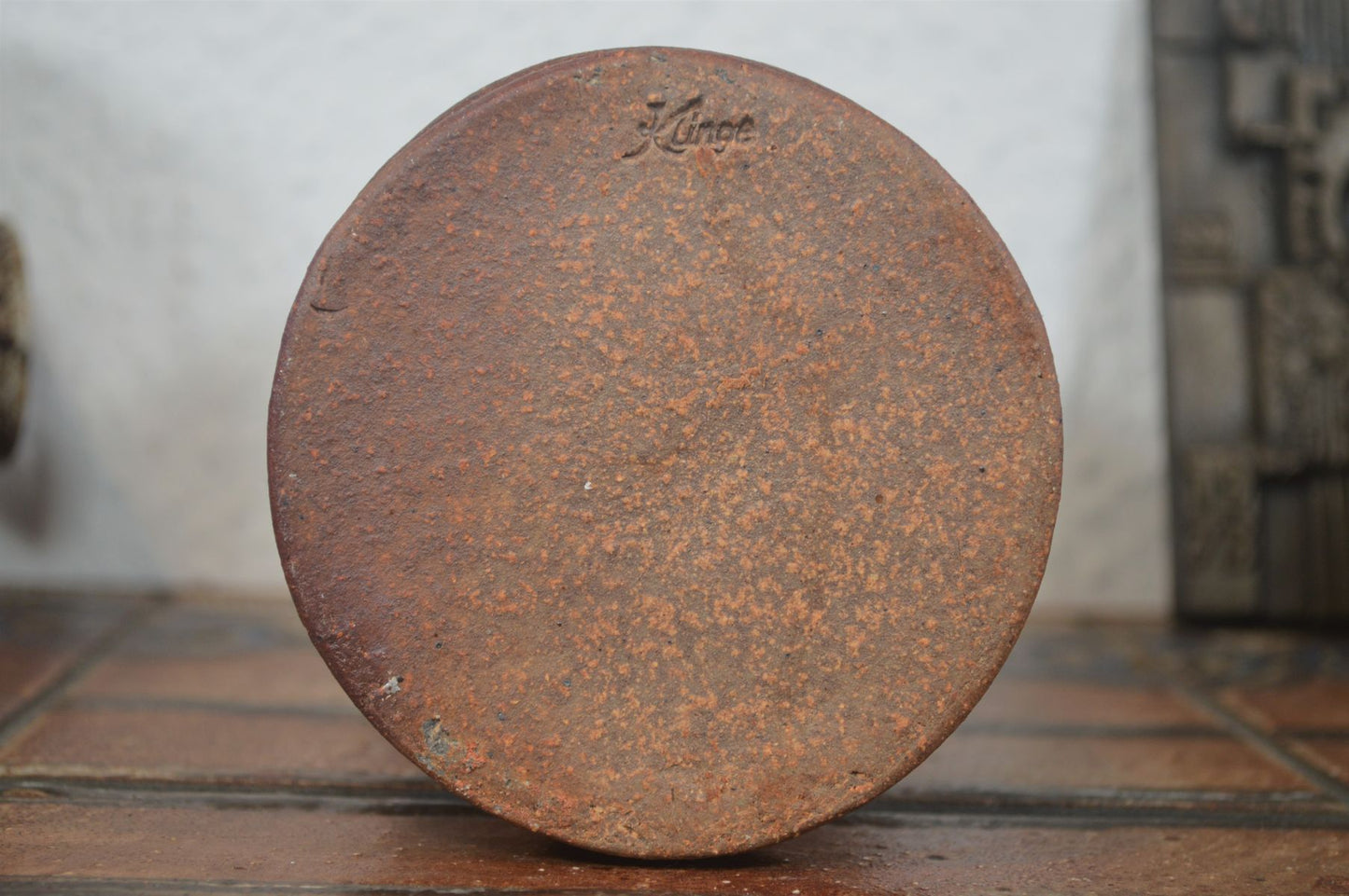 Mid-Century Kai Klinge Studiokeramik Vase 1970s Danish Modern