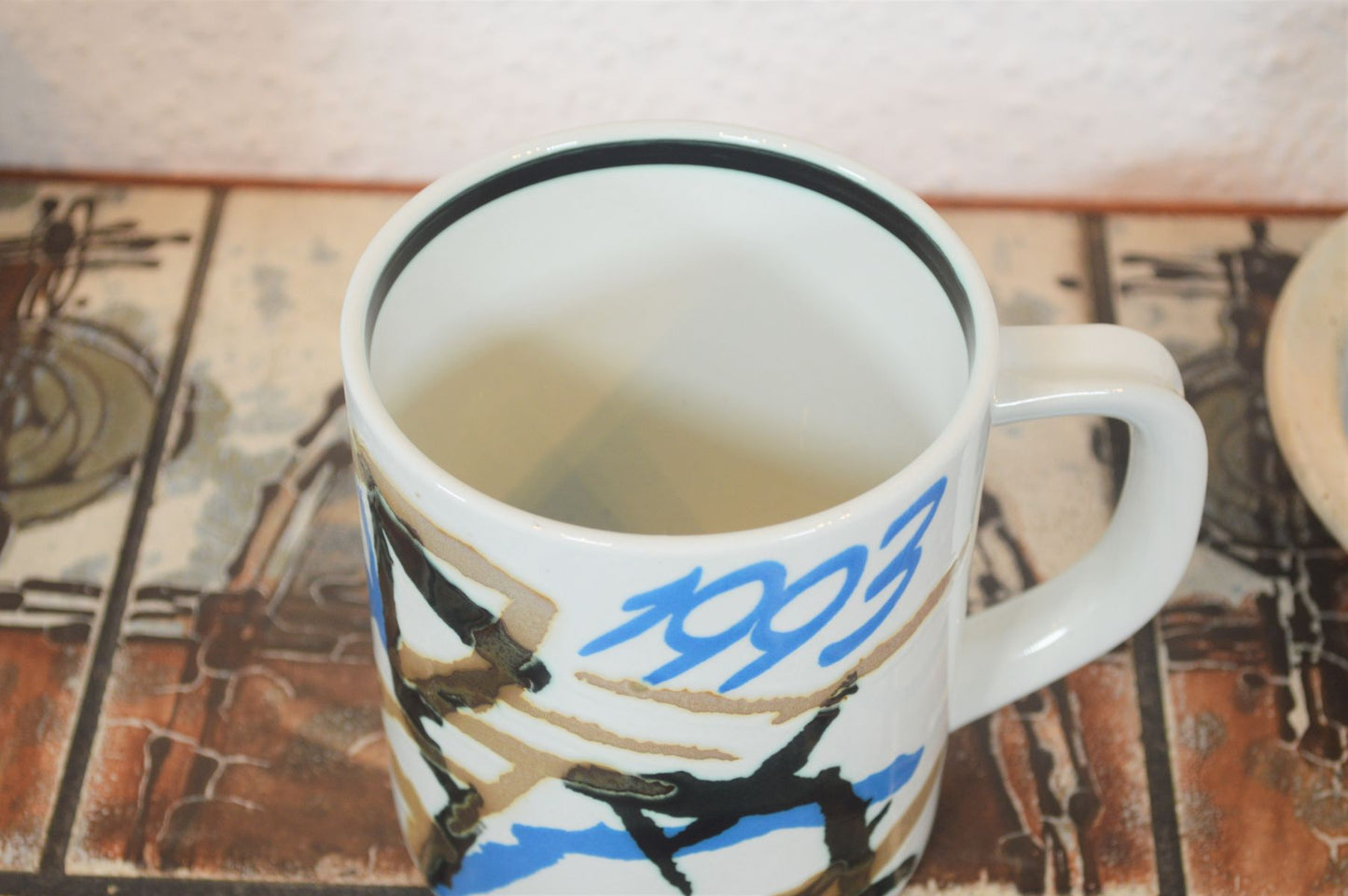 Large Royal Copenhagen fajance vintage mug 1993 Ivan Weiss Danish design