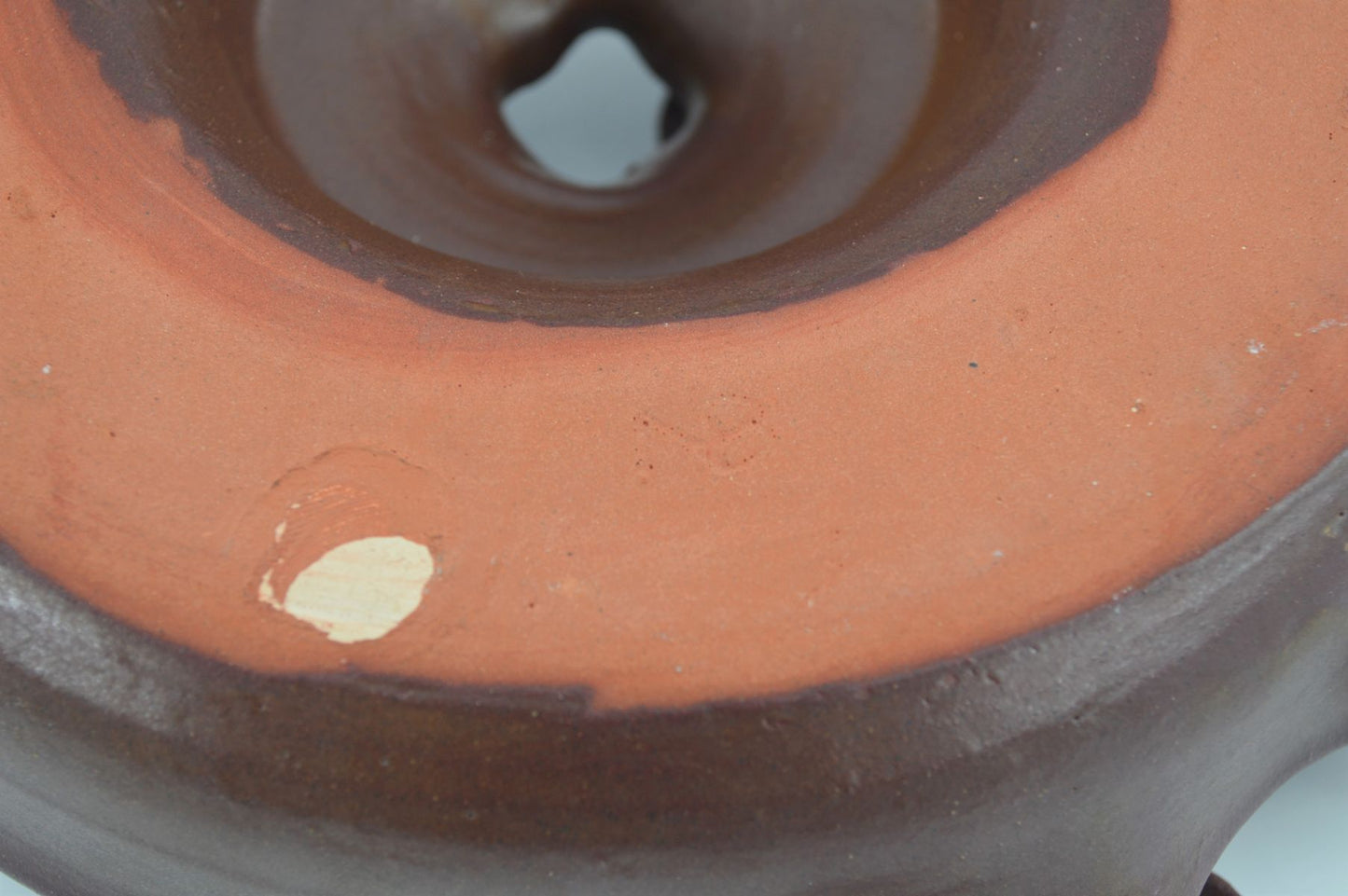 Mid-Century Mushroom-Design Schale 1970s Studiokeramik signiert