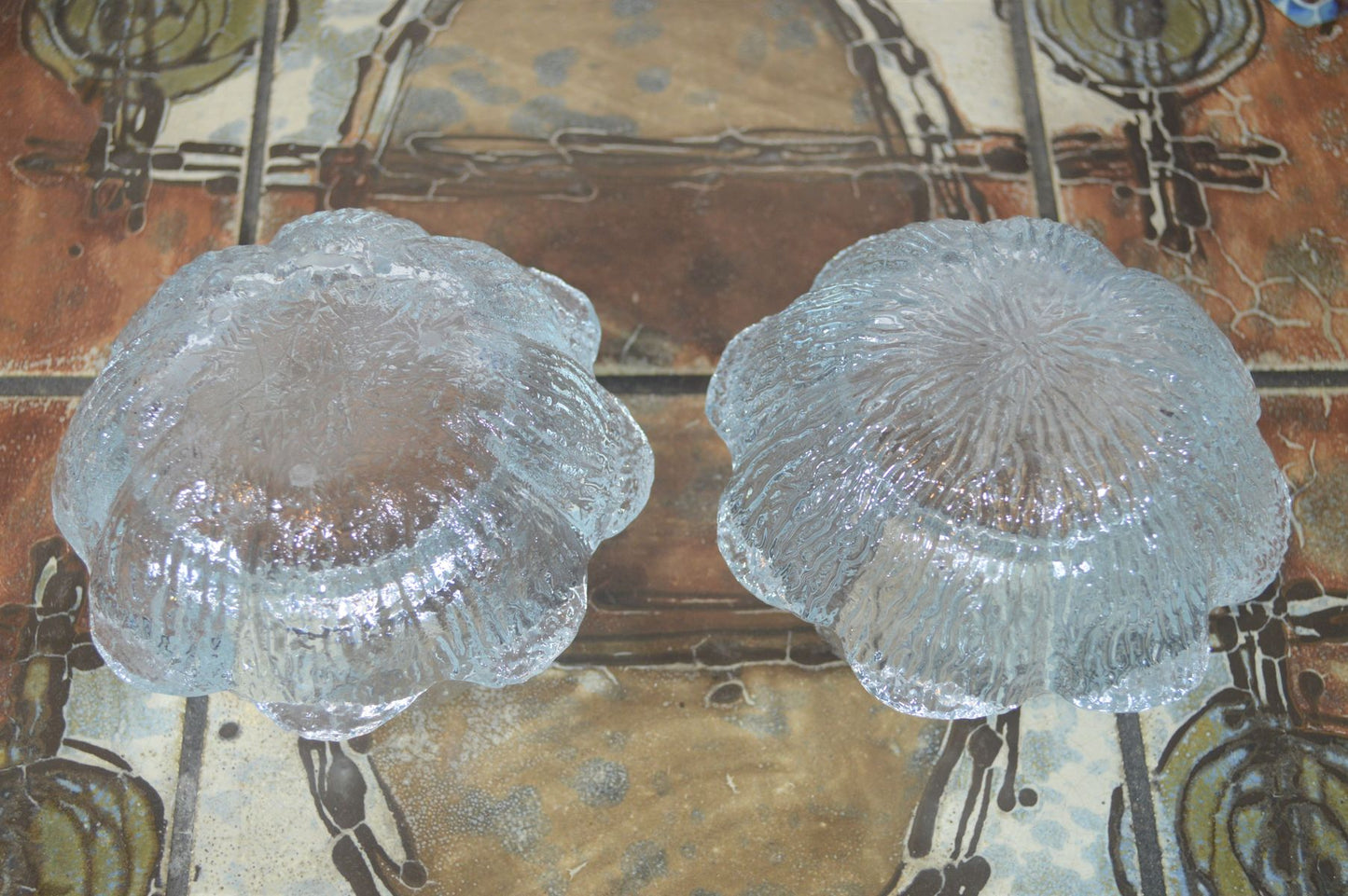 Mid-Century Holmegaard Teelicht Seerose Sidse Werner 1980s Danish Design