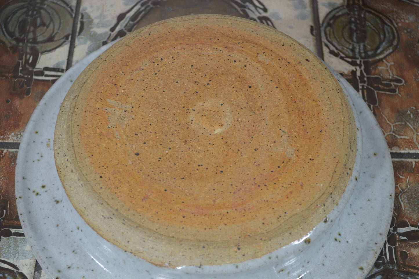 Große Jette Andersen Dänemark Studiokeramik Schale 1960s Danish Modern