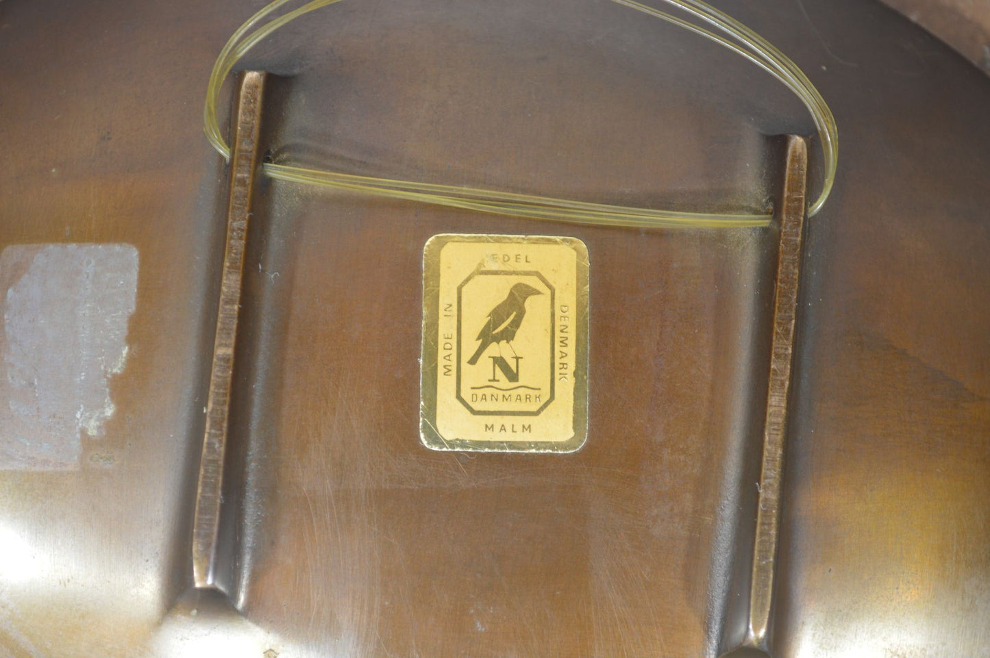 Mid Century Aedel Malm Denmark Bronze Schale 1960s Danish Design