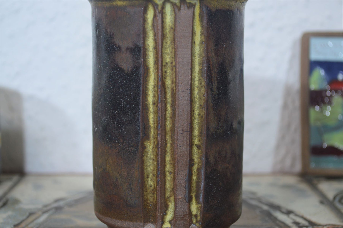 Mid-Century Aage Würtz Vase 1970s Studio Ceramics Denmark