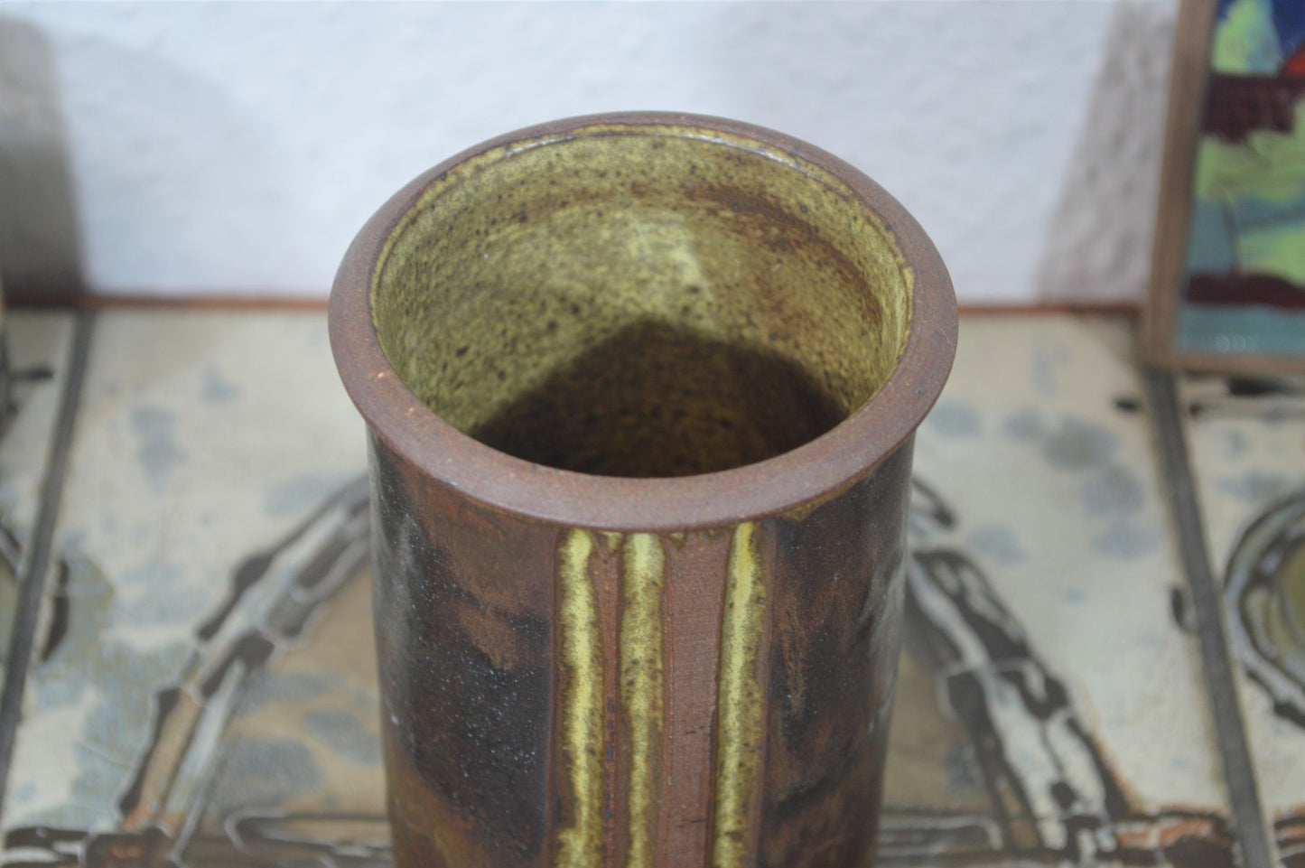 Mid-Century Aage Würtz Vase 1970s Studio Ceramics Denmark