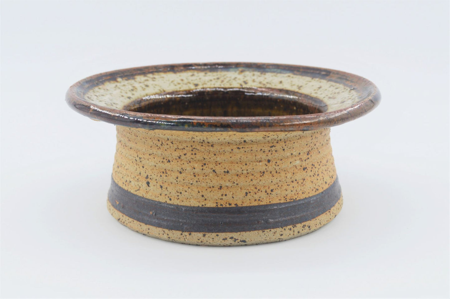 Mid-Century Erik Askholm Svendborg Studiokeramik Schale 1970s dänische Brutalistische Kunst - zeitgenössische Kunstkeramik