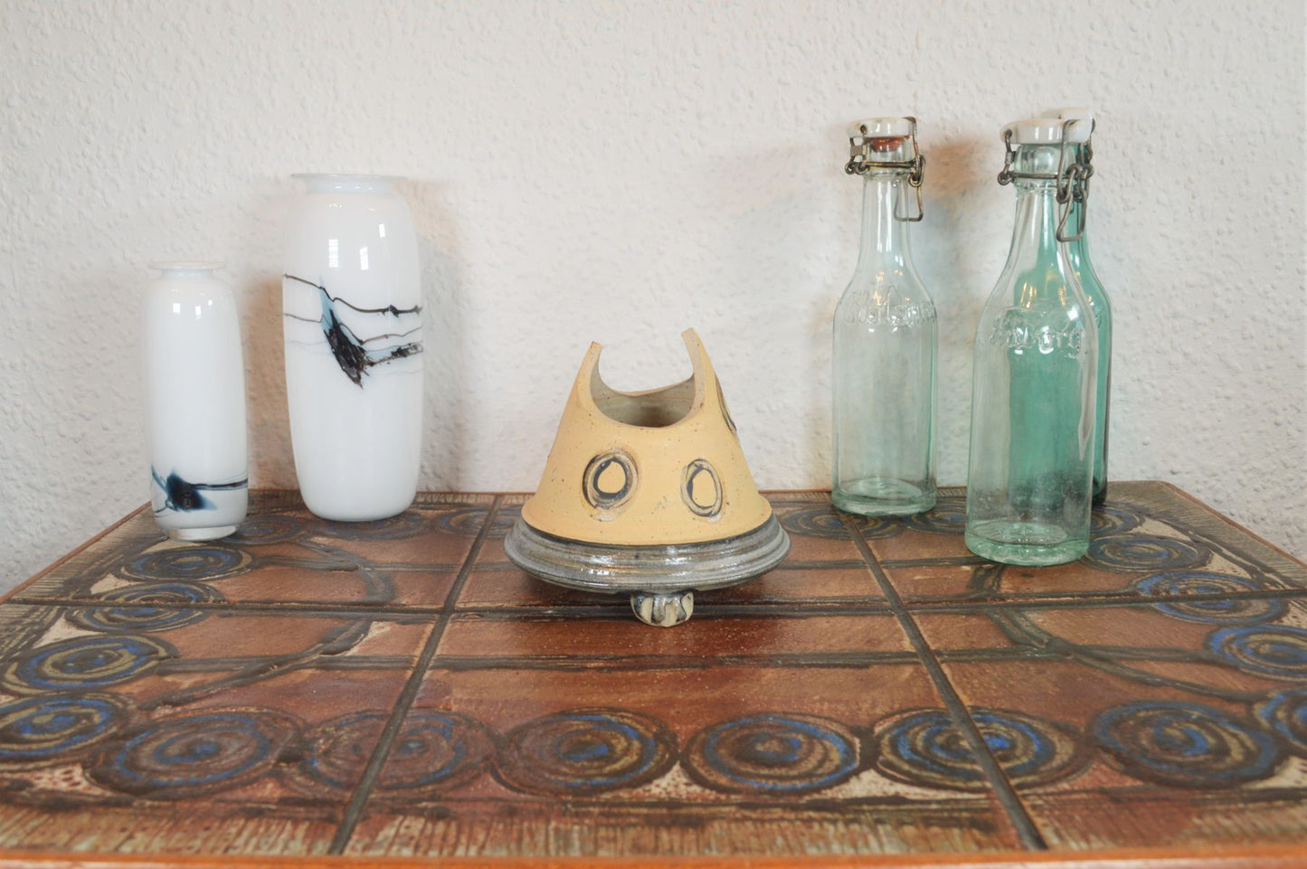 Dorte Møller Pedersen modern studio ceramic vase 2001 Danish Modern Design