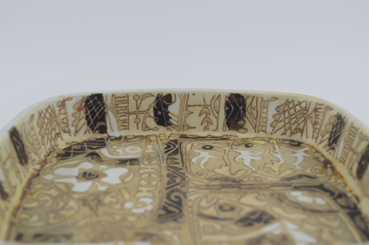 Royal Copenhagen Nils Thorsson Design Fajance Bowl 719 2883 1970s Danish Design