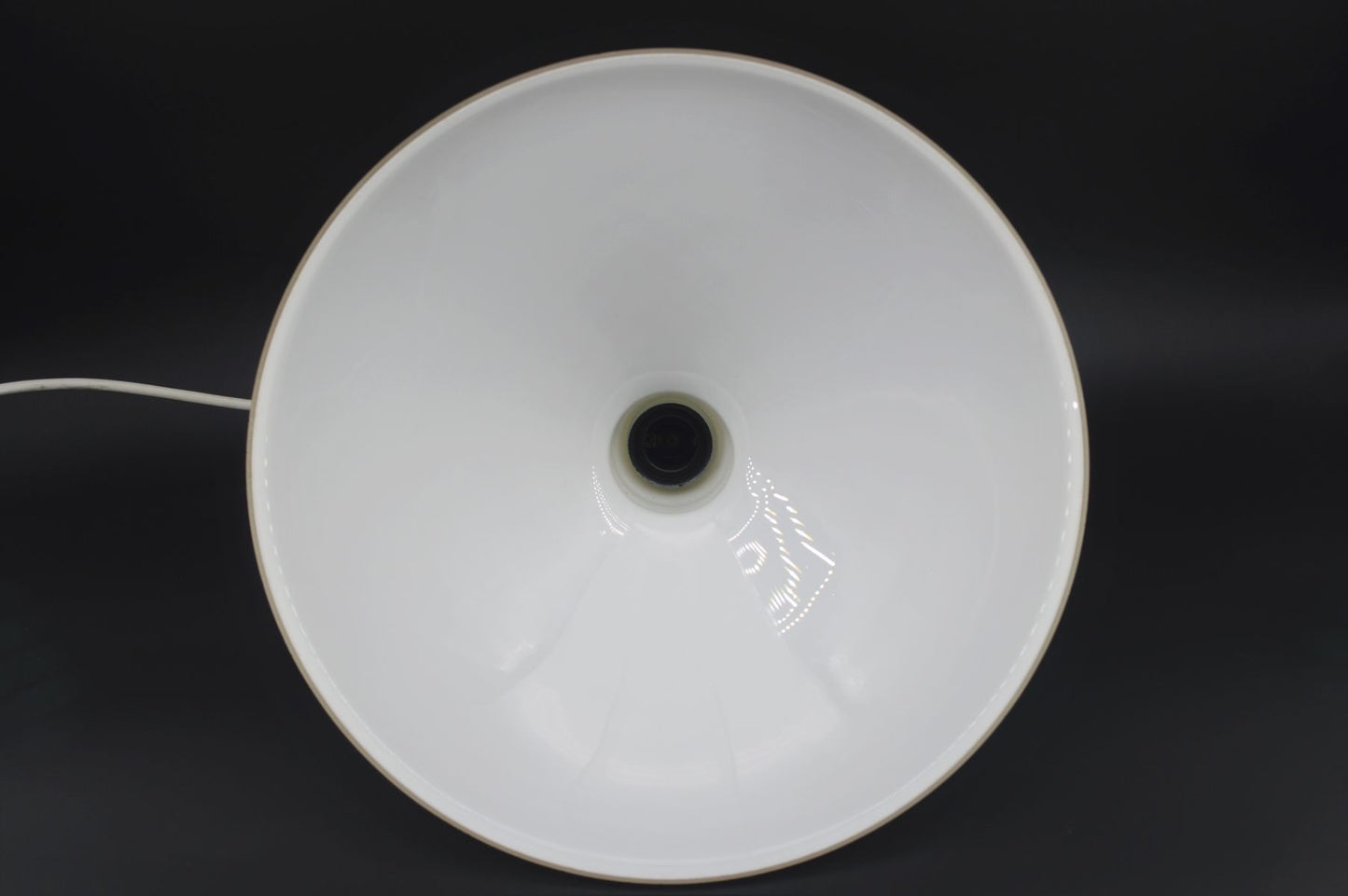 Opalglas Design Lampe Dänemark 1970s Hängelampe Danish Design