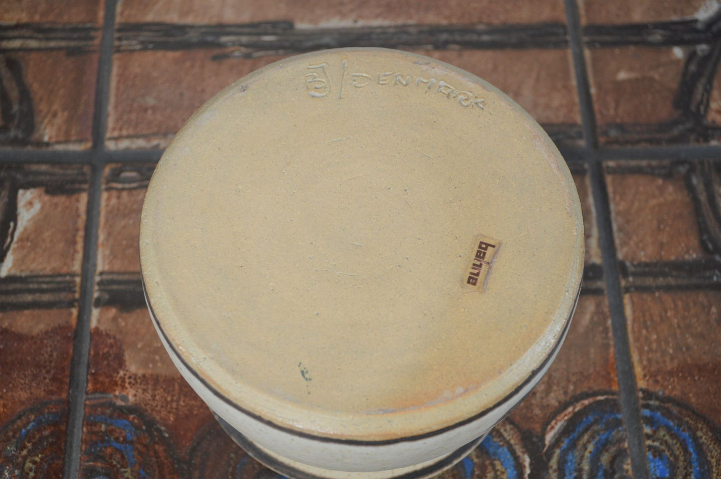 Mid-Century Bente Jessen Danmark Vase 1970s Dänemark Studiokeramik Danish Design