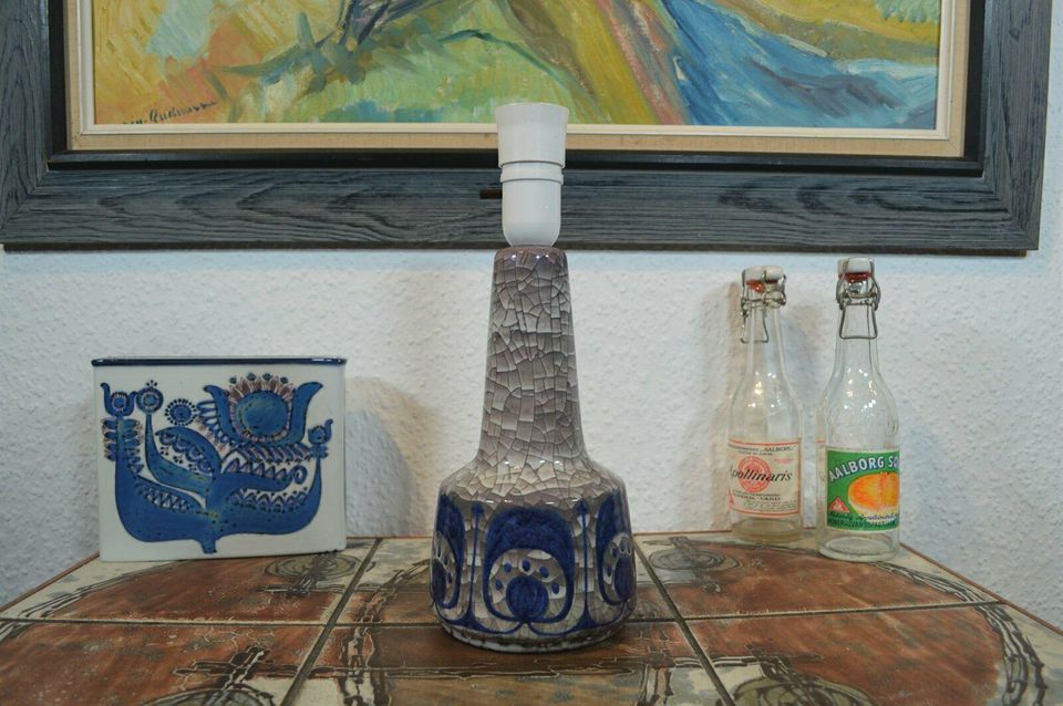 Marianne Starck Keramik Lampe für M. Andersen Bornholm Keramik Dänemark Design 1960s Mid-Century-dänische Moderne Keramik Kunst