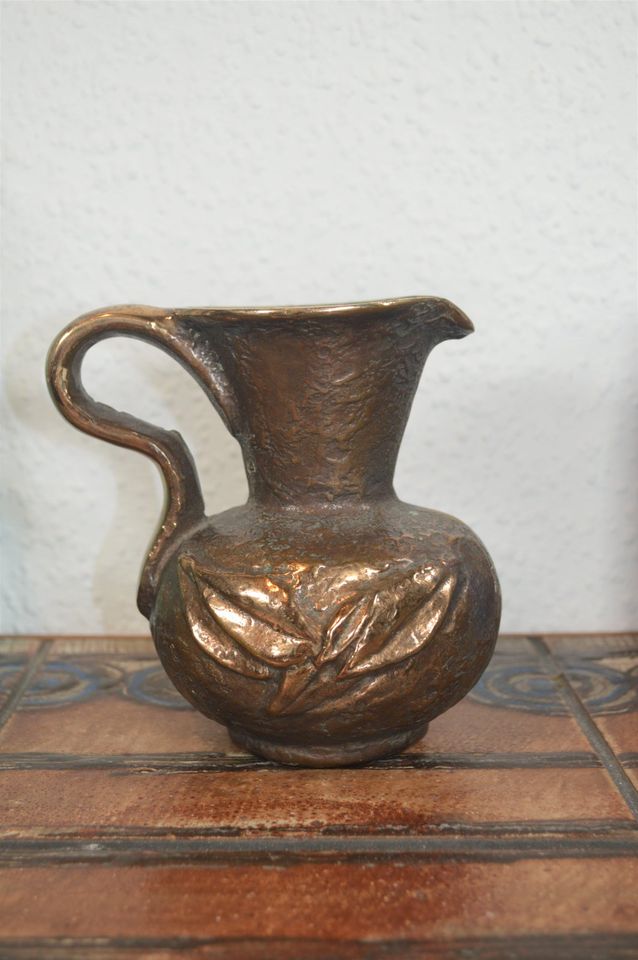 Mid Century Brutalistisk Bronze Vase Brutalistisk Design fra 1960'erne