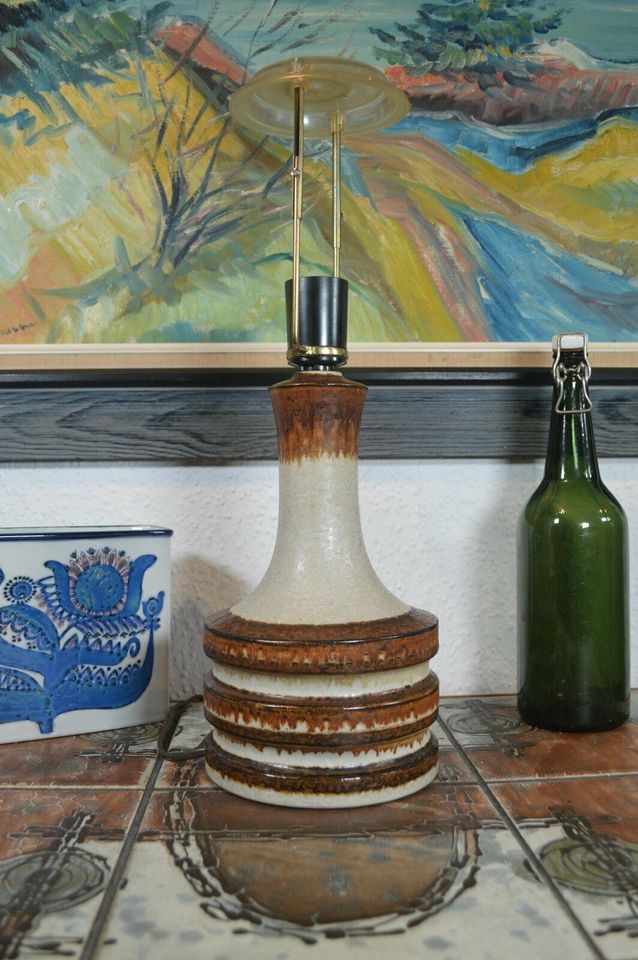 Moderne Axella Keramik Dänemark Lampe Aksel Larsen Danish Design
