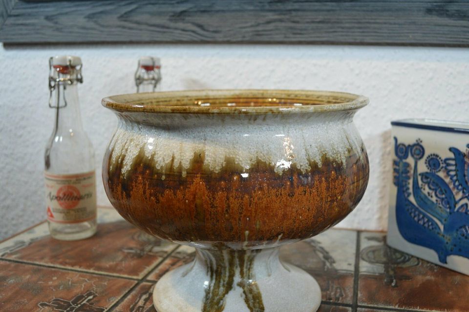 Gitte Hübsch Dänemark Studiokeramik Obst-Schale 1960s Danish Design
