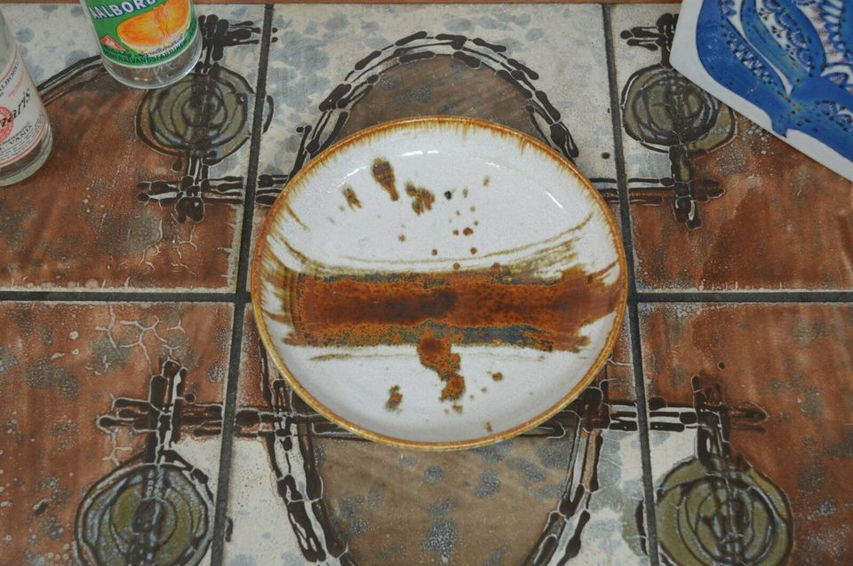 Gitte Hübsch Bornholm Dänemark Studiokeramik Schale 1960s dänische Kunstkeramik Danish Design