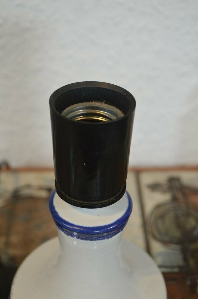 Maritime Axella Keramik Dänemark Tischlampe Aksel Larsen Design