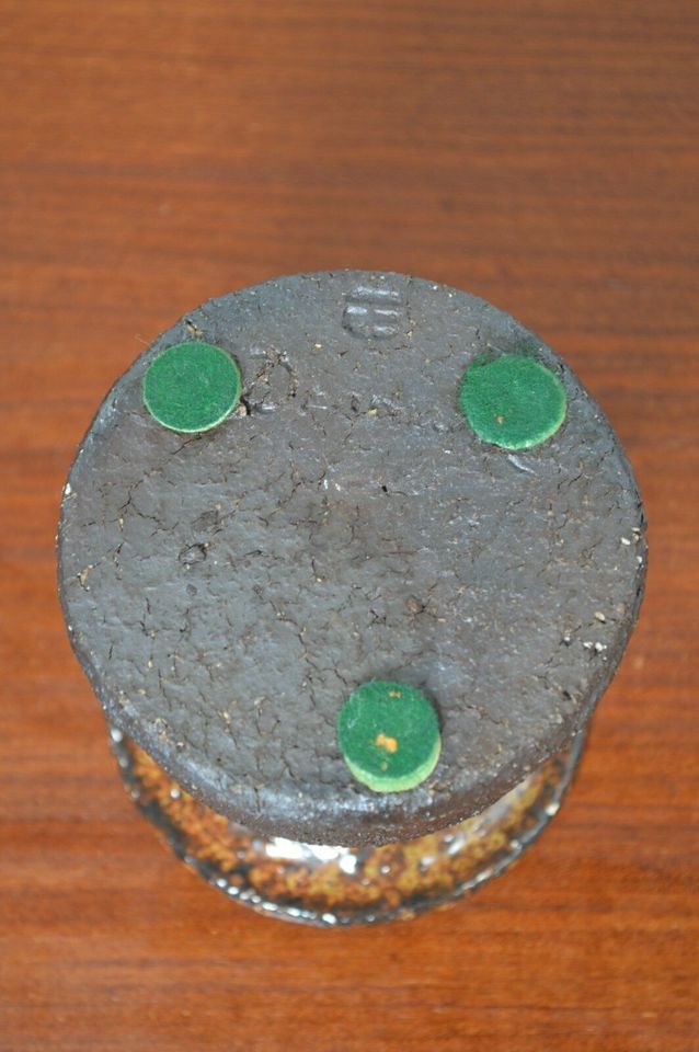 Frank Tromborg Studiokeramik Vase Dänemark 1960er Brutalismus Design