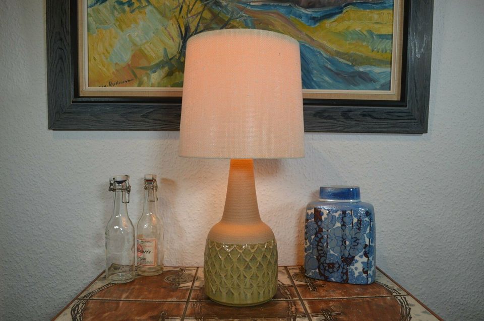 Søholm Stentøj Dänemark Tischlampe 3012 Einar Johansen 1960's Danish Mid-Century Modern Design
