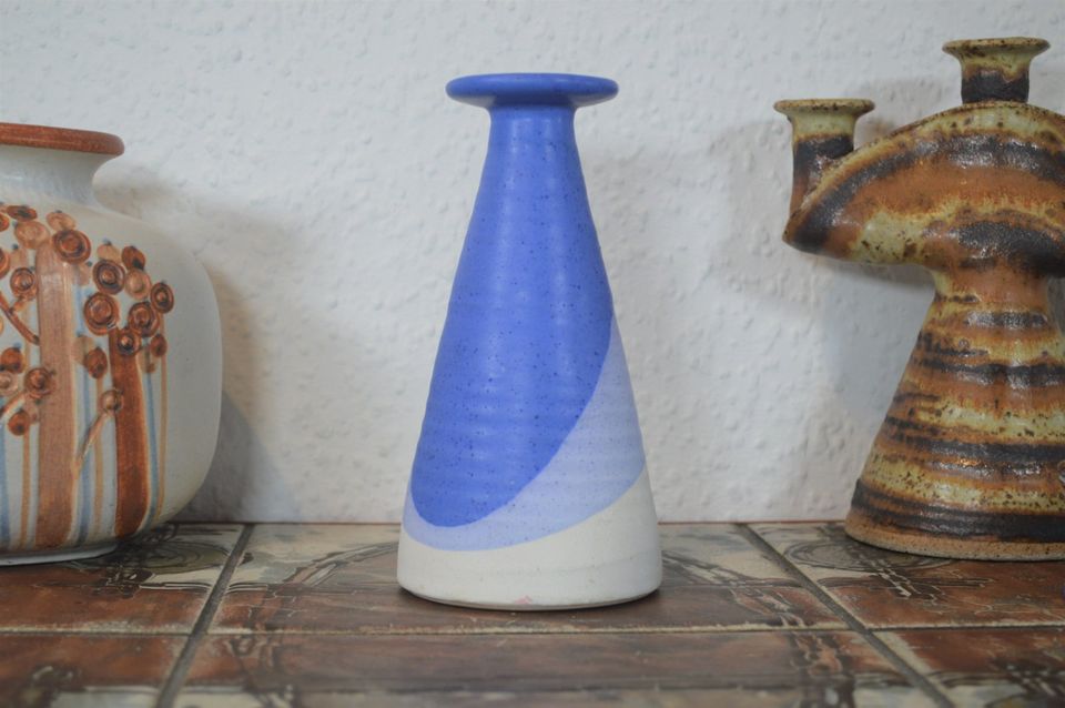 Vintage Karsten Nielsen Frederikshavn Keramik Vase Danish Design