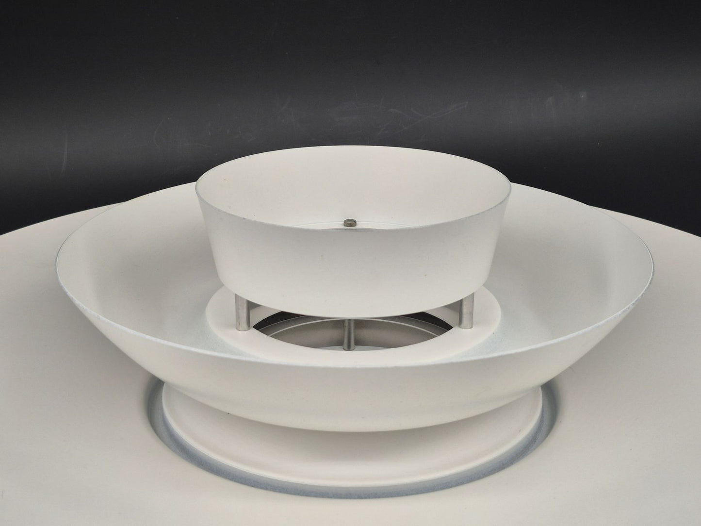 Seltene große Danish Modern David Super-Light Denmark Type 240 Aluminium Pendellampe Mogens Davidsen Design 1970’s Superlight AS Designlampe (Kopie)