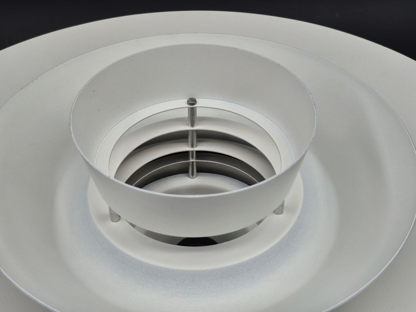 Seltene große Danish Modern David Super-Light Denmark Type 240 Aluminium Pendellampe Mogens Davidsen Design 1970’s Superlight AS Designlampe (Kopie)