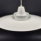 Seltene große Danish Modern David Super-Light Denmark Type 240 Aluminium Pendellampe Mogens Davidsen Design 1970’s Superlight AS Designlampe
