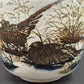 Vintage dänische Royal Copenhagen Fajance Vase 1062/5357 Nils Thorsson Diana Design mit Fasanen, Danish Design 1970er Jahre MCM Designklassiker