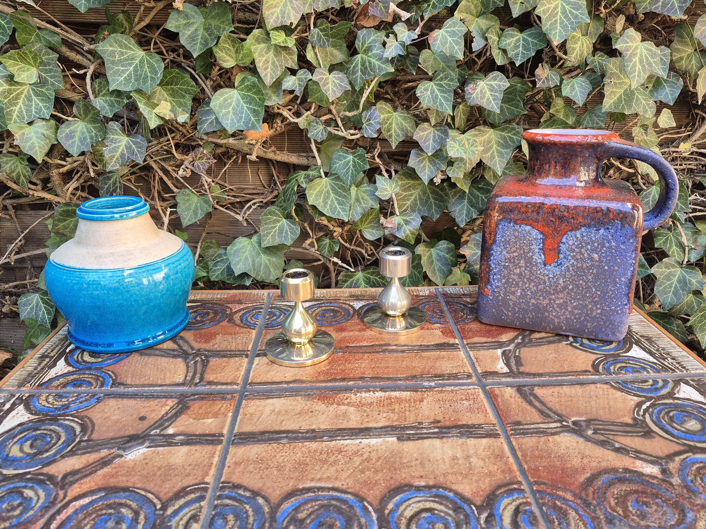 Vintage Design Asmussen Danmark 24 Karat vergoldete Design Kerzenhalter Hugo Asmussen Design 1970s dänische MCM Designklassiker (Kopie)