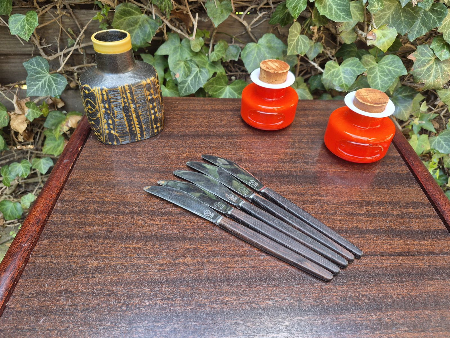 Mid-Century Tias Eckhoff (1926–2016) Design Lundtofte Buttermesser mit Palisander Griff – 1960s Danish Modern Design Frühstücksmesser