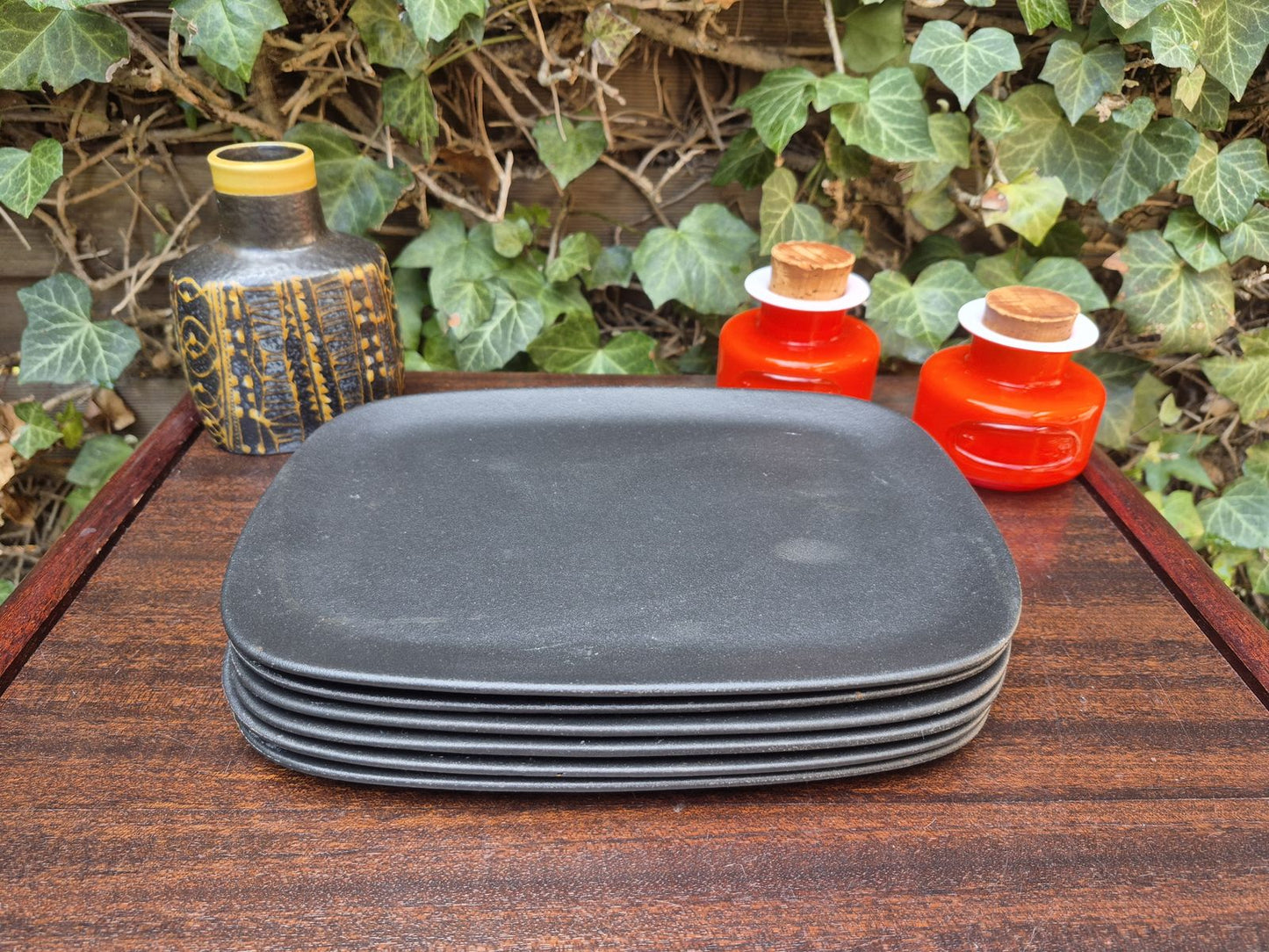 Mid-Century Morsø Danmark Design Gusseisen Grillteller / Servierteller 7410 dänisches Vintage Design Geschirr – 1980s Design Gusseisen Teller