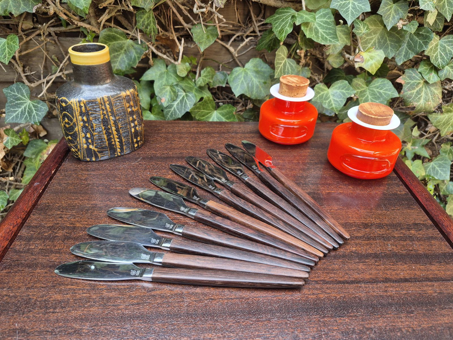 Mid-century Raadvad palisander smørkniv 1960'erne dansk design