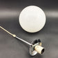 Seltene Mid-Century Odreco Typ 439 Dänemark Bauhaus Design Pendelleuchte  – dänische Vintage Pendelleuchte mit weißen Opalglas Lampenschirmen - Space Age Design Mondlampe