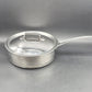 Seltene große Hackman Polaris Norway Edelstahl Pfanne – norwegische Mid-Century Design Pfanne mit Deckel, Vintage Hackman Polaris Designklassiker