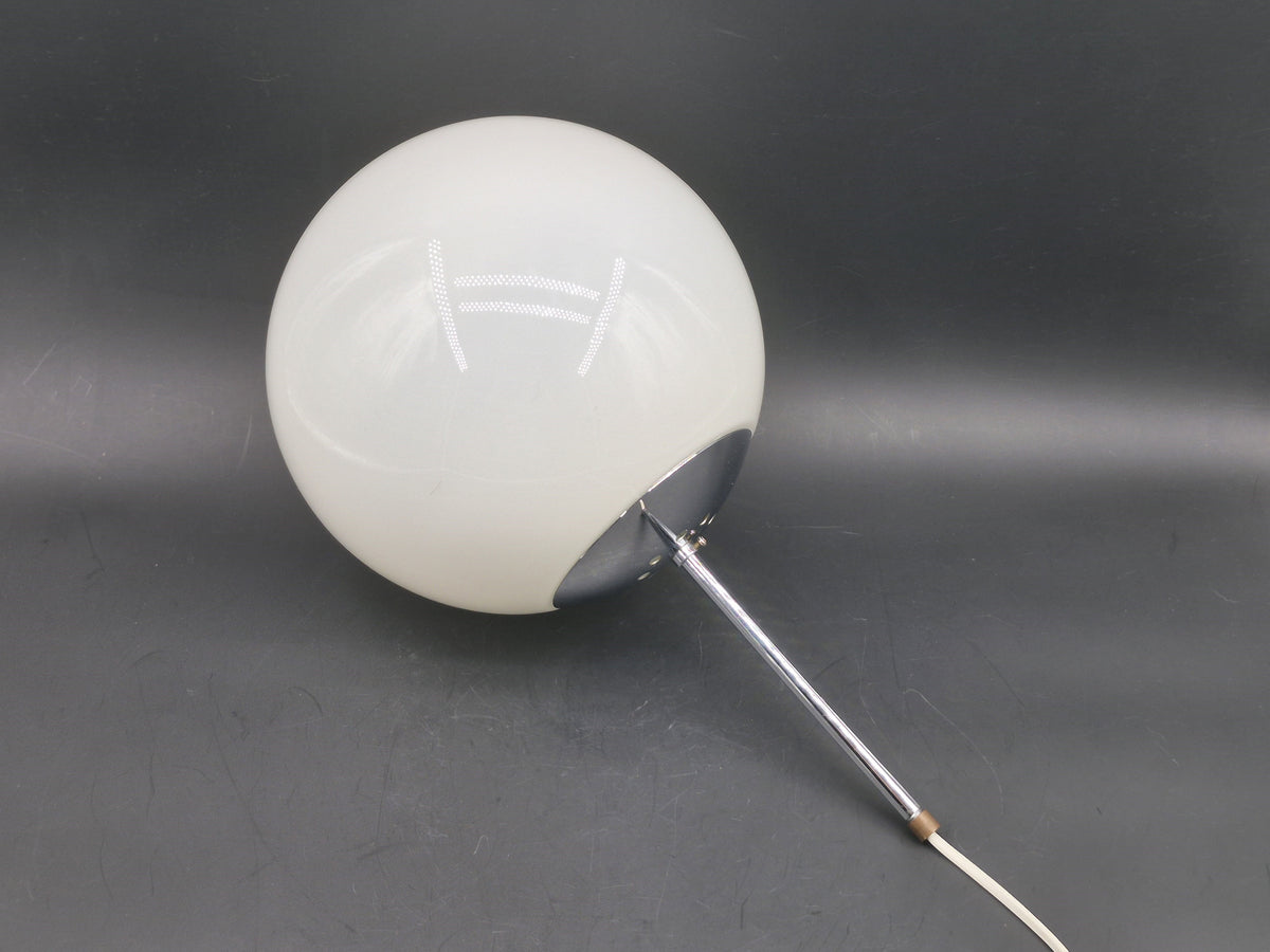 Vintage Odreco opal glas lampe Danmark 1970'erne Dansk Modern Design glaskunst