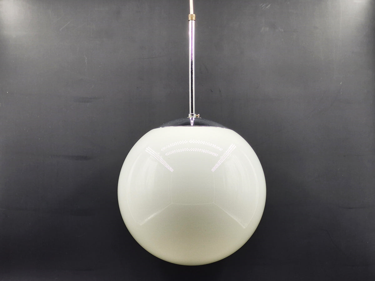 Vintage Odreco opal glas lampe Danmark 1970'erne Dansk Modern Design glaskunst