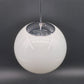 Vintage Odreco opal glas lampe Danmark 1970'erne Dansk Modern Design glaskunst