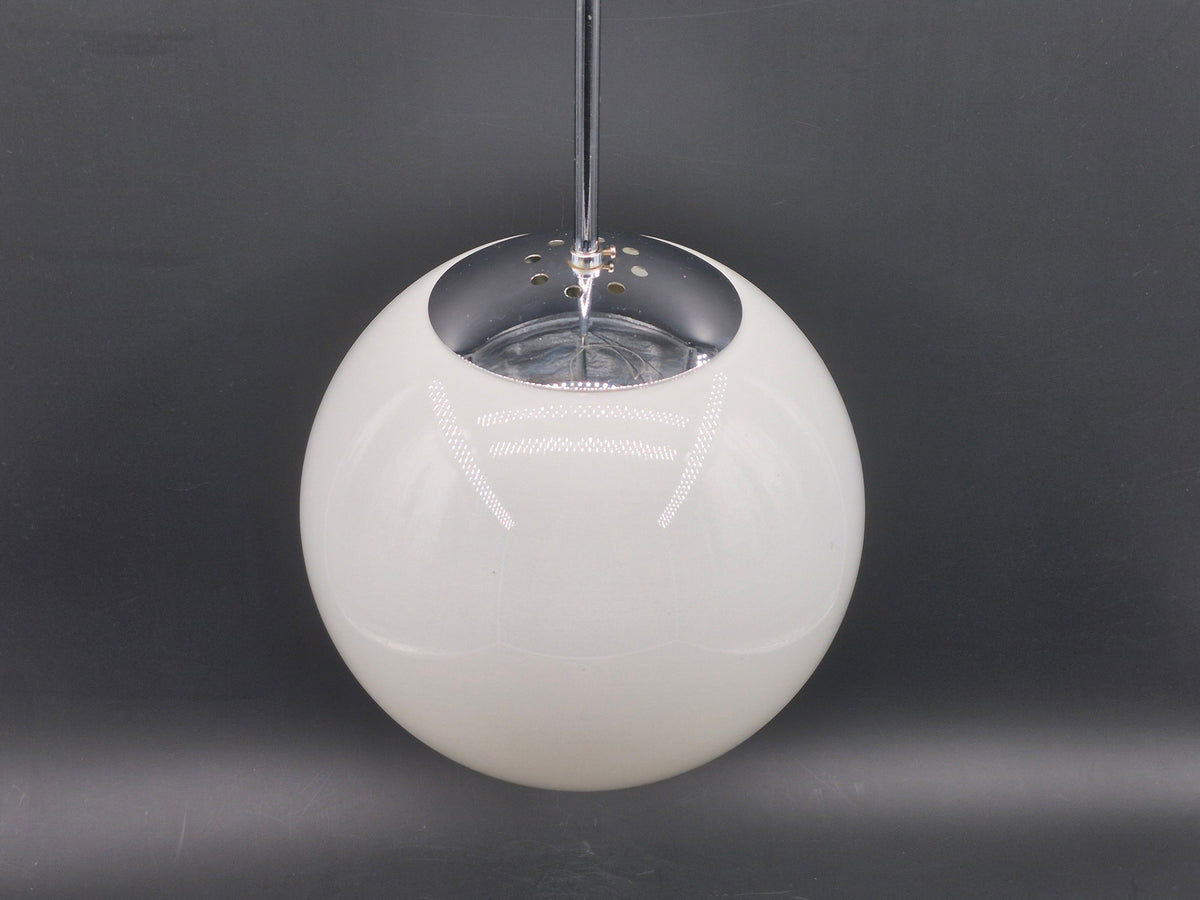 Vintage Odreco opal glas lampe Danmark 1970'erne Dansk Modern Design glaskunst
