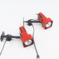 Louis Poulsen Denmark „Flipper“ Spotlampen 1970s Mid-Century Pop-Art Danish Modern Design