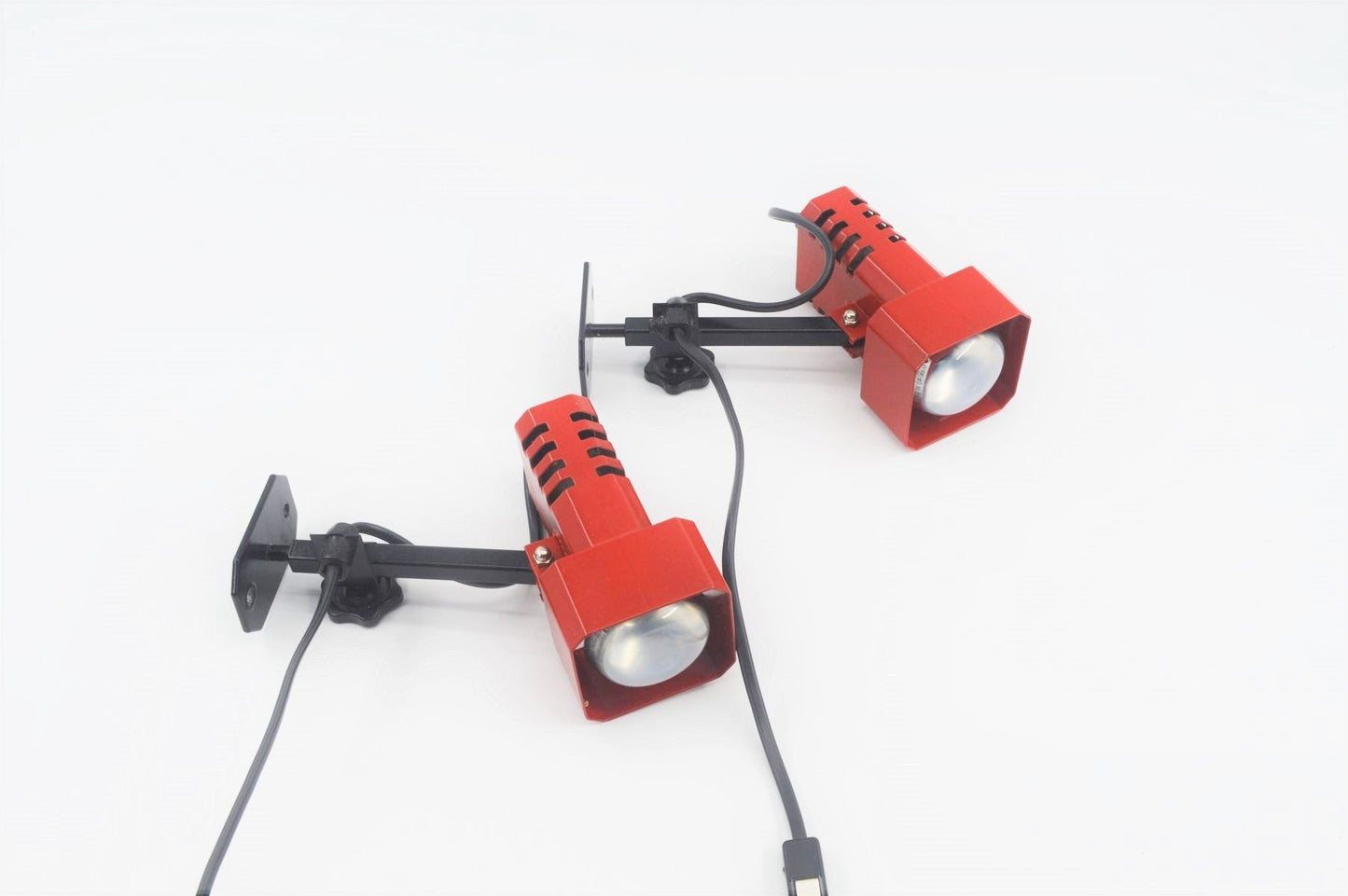 Louis Poulsen Denmark „Flipper“ Spotlampen 1970s Mid-Century Pop-Art Danish Modern Design