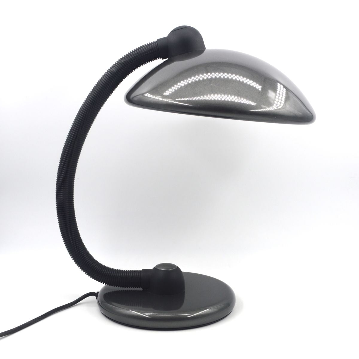 True Vintage Articulating Neck Metal Table Lamp 1970s Pop Art Design