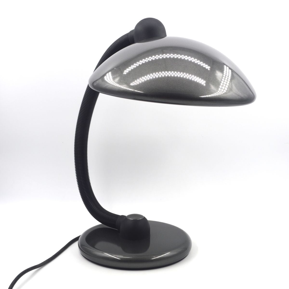 True Vintage Articulating Neck Metal Table Lamp 1970s Pop Art Design