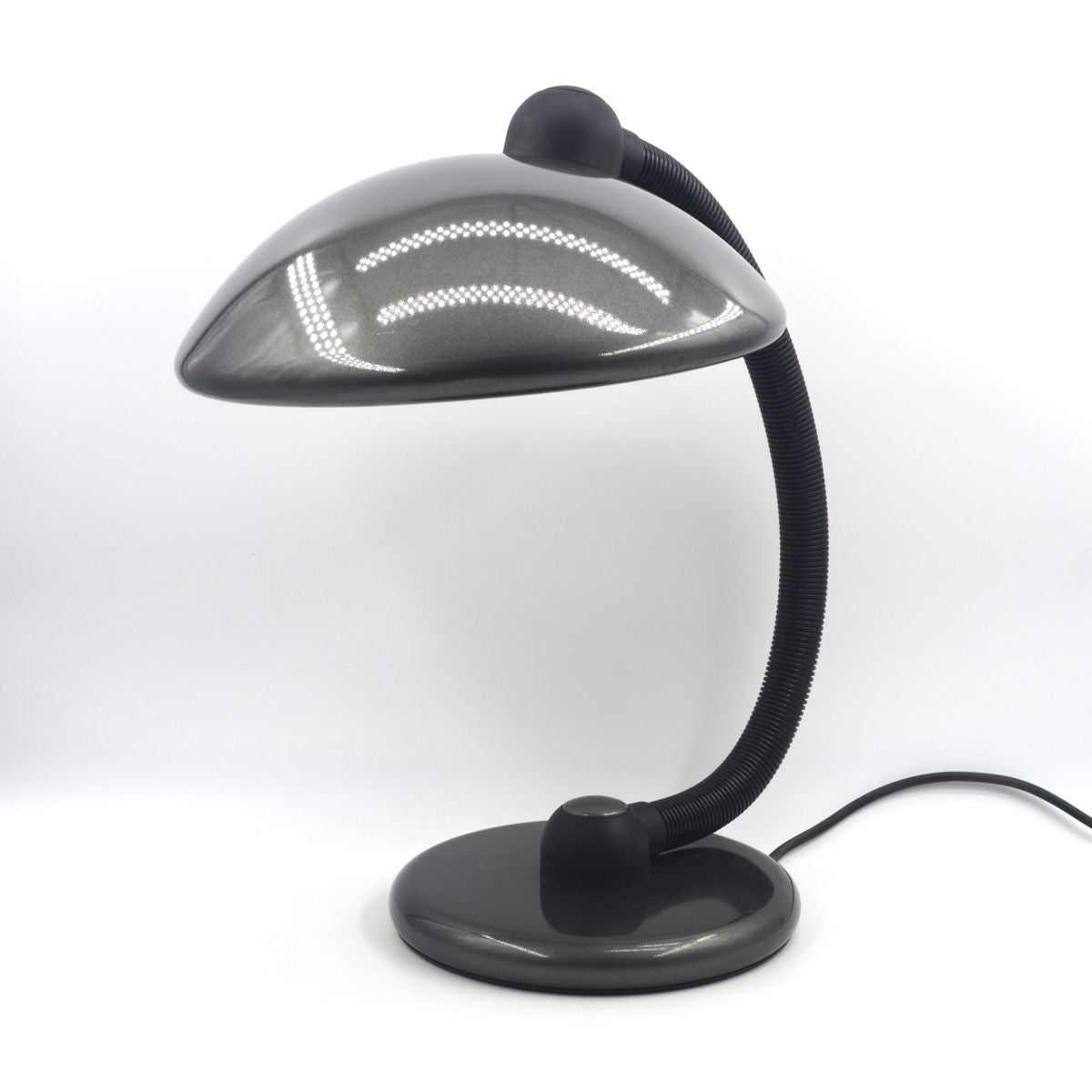 True Vintage Articulating Neck Metal Table Lamp 1970s Pop Art Design