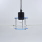 Mid-Century Design Light AS Denmark Model „Space“ Hängelampe 1980s Vintage Dänische MCM Space-Age Design Designlampe aus Acrylglas